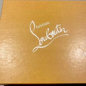 Brand new Christian Louboutin Black Booties